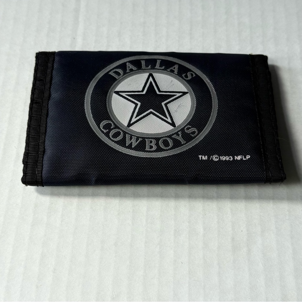 Dallas Cowboys Black and Gray Men’s‎ Wallet 1993 NFL